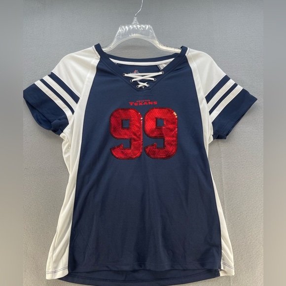 Majestic Tops - NWT NFL JJ Watt Texans Women’s Football Jersey Women’s Size XL